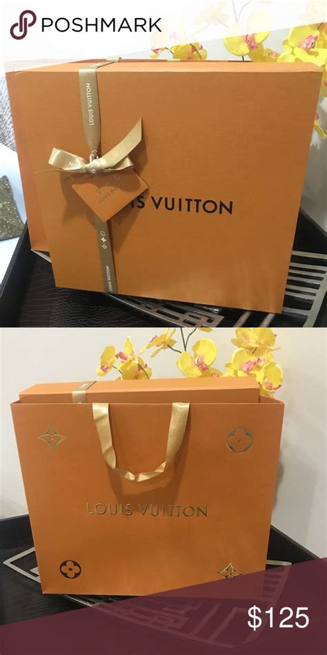 lv bag box|louis vuitton gift box.